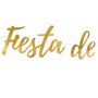 Banner Fiesta de Los Muertos, ZLATÝ, 22x160cm - Obr. 2