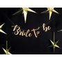 Banner “Bride To Be” ZLATÝ, 80x19 cm - Obr.3