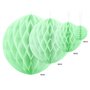 Papírová dekorační koule "Honeycomb" PISTÁCIOVÁ, průměr 20 cm - Obr.2