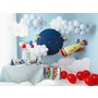 Balónkový banner na dort “Bleskové letadlo” - Obr.6