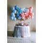 Balónkový banner na dort RŮŽOVÝ - Obr.5