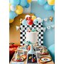 Balónkový banner na dort “Závodní autíčka” - Obr.2