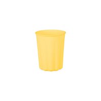 Znovupoužitelné plastové kelímky ŽLUTÉ, 220 ml, 4 ks - Obr.1