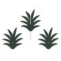 Listy ananasu na dortíky “ALOHA”, 6 kusů - Obr. 2