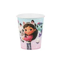 Kelímky papírové “Gábinin kouzelný domek ve filmu”, 250 ml, 6 ks - Obr.1
