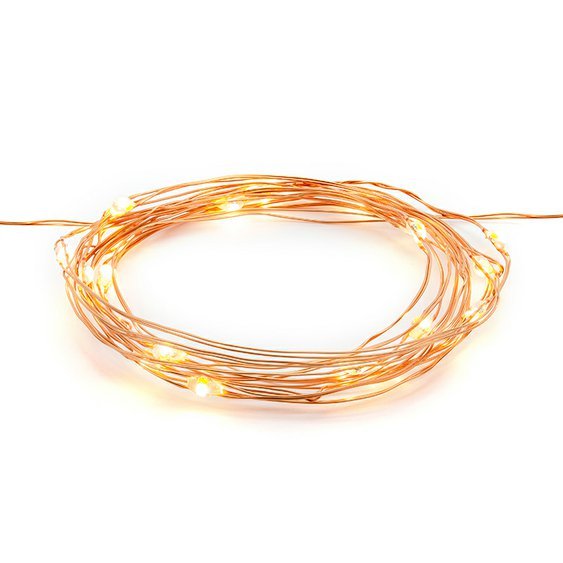 Dekorační drátek s LED světly, 1,9 m - Obr. 1