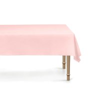 Ubrus plastový SVĚTLE RŮŽOVÝ, 183 x 137 cm - Obr.1