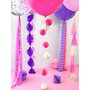 Velký pastelový balónek PRŮHLEDNÝ, 1 m - Obr. 2