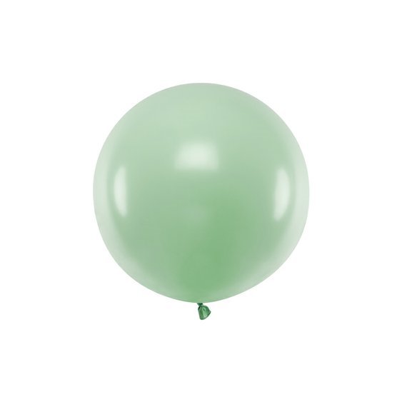Balónek pastelový PISTÁCIOVÝ, 60 m - Obr. 1