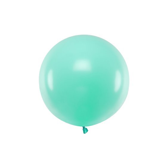 Balónek pastelový MINTOVÝ, 60 m - Obr. 1