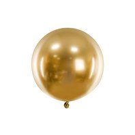 Lesklý balónek ZLATÝ, 60 cm