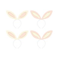 Čelenka papírová “Zaječí uši”, 4 ks - Obr.1