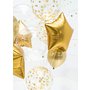 ORBZ kulatý balónek s konfetkami ZLATÝ, 40 cm - Obr. 3