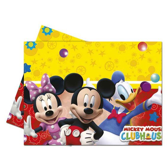Plastový ubrus "Hravý Mickey", 120x180 cm
