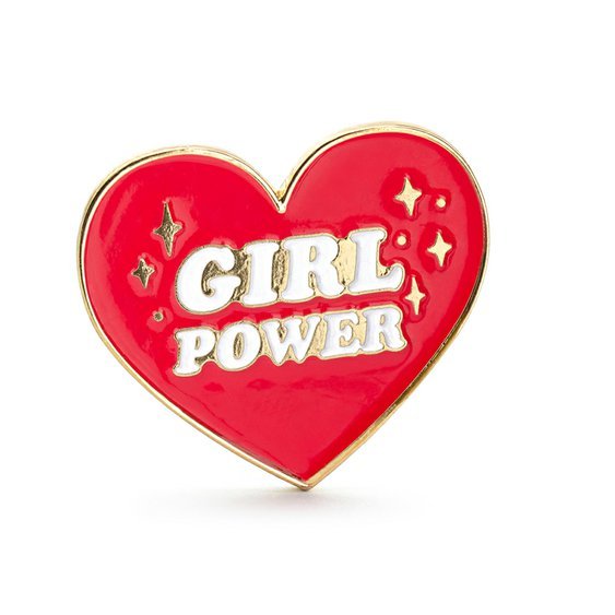 Odznáček “Girl Power - Srdce” - Obr.1