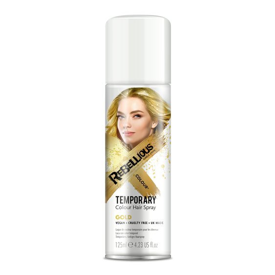 Sprej na vlasy ZLATÝ, 125 ml - Obr.1