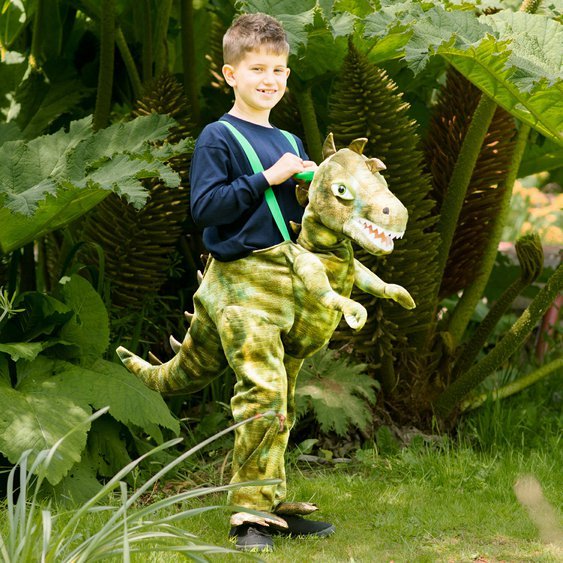 Dětský kostým "Dinosaurus" se zvukem a světlem, 6-8 let - Obr. 1