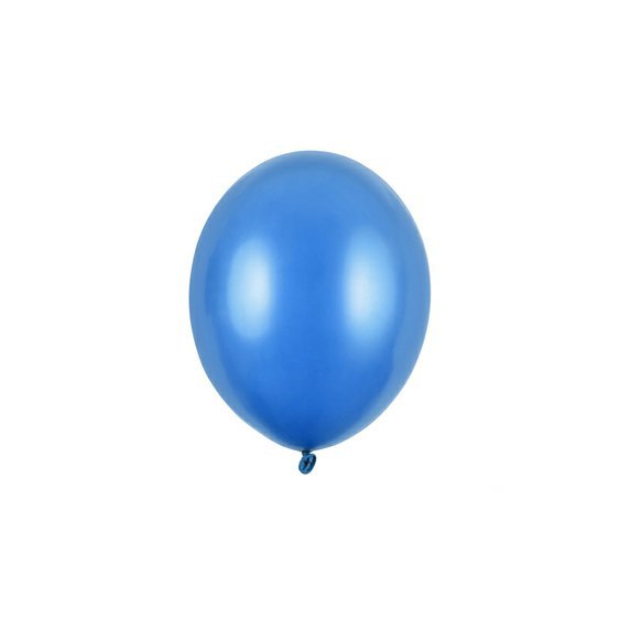 Balónek metalický MODRÝ 1, 23 cm - Obr.1