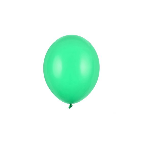 Balónek pastelový ZELENÝ, 23 cm, 100 ks - Obr.1