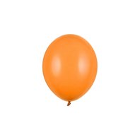 Balónek pastelový ORANŽOVÝ, 23 cm, 100 ks