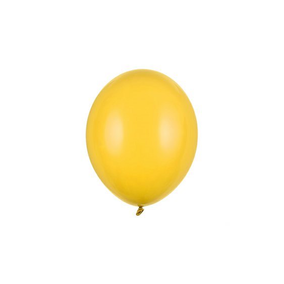 Balónek pastelový MEDOVÝ, 23 cm, 100 ks - Obr.1