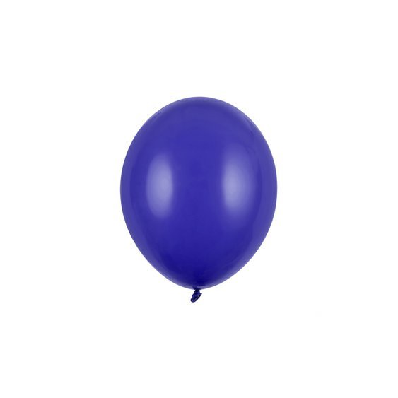 Balónek pastelový TMAVĚ MODRÝ, 23 cm - Obr.1