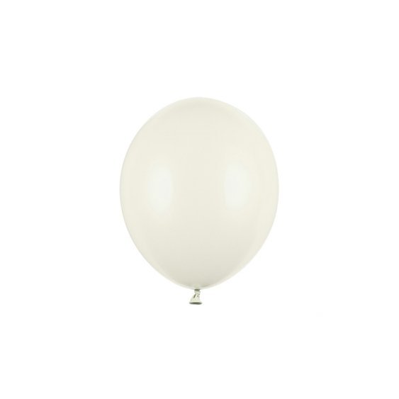 Balónek pastelový KRÉMOVÝ, 23 cm - Obr.1