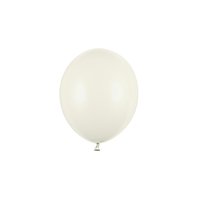 Balónek pastelový KRÉMOVÝ, 23 cm, 100 ks
