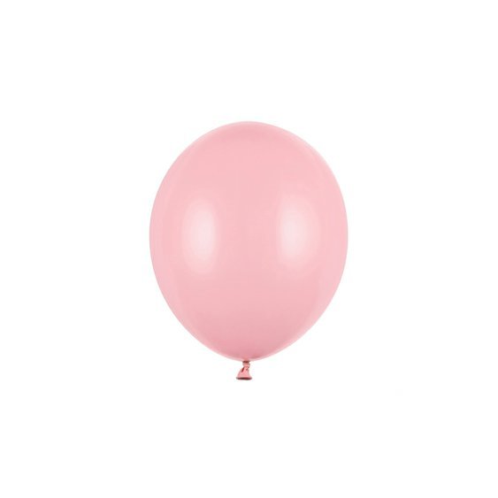 Balónek pastelový RŮŽOVÝ, 23 cm, 100 ks - Obr.1