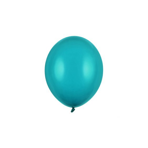 Balónek pastelový TYRKYSOVÝ, 23 cm - Obr.1