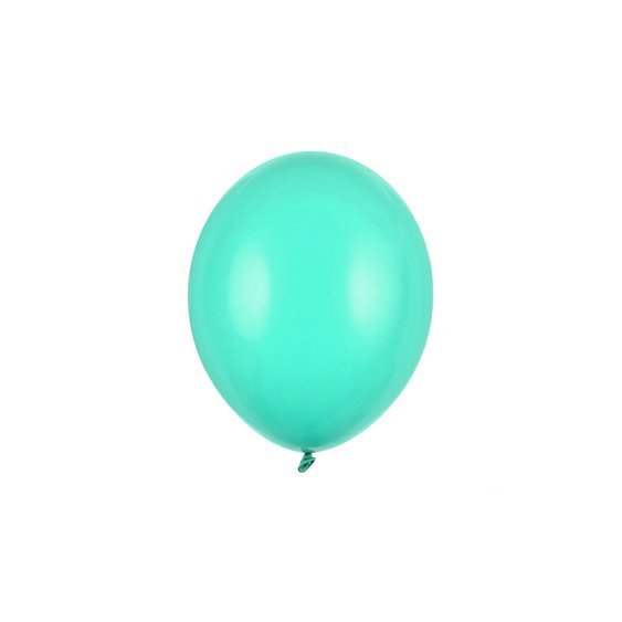 Balónek pastelový MENTOLOVÝ, 23 cm, 100 ks - Obr.1