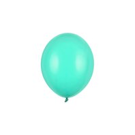 Balónek pastelový MENTOLOVÝ, 23 cm, 100 ks