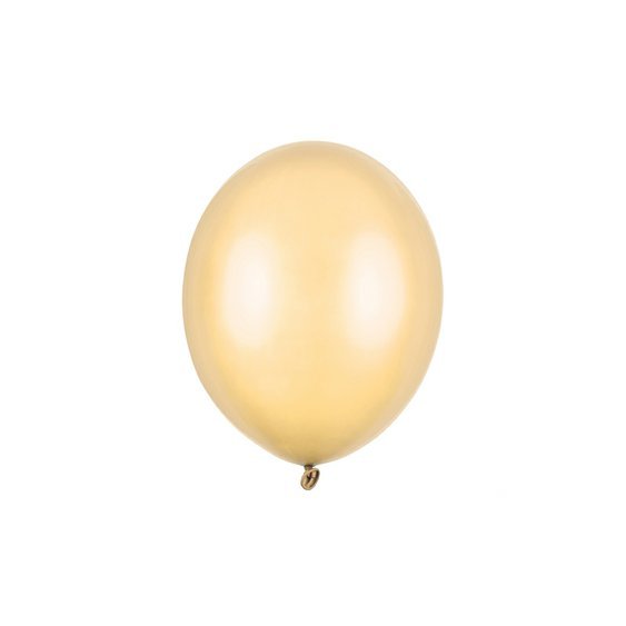 Balónek metalický BROSKVOVÝ, 27 cm - Obr.1