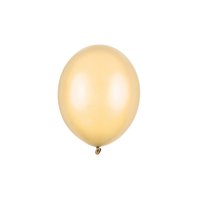 Balónek metalický BROSKVOVÝ, 27 cm