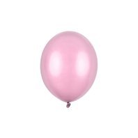 Balónek metalický RŮŽOVÝ, 27 cm