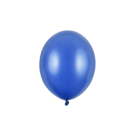 Balónek metalický TMAVĚ MODRÝ, 27 cm - Obr.1