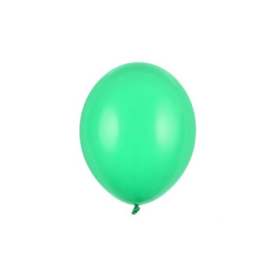 Balónek pastelový ZELENÝ, 27 cm - Obr.1