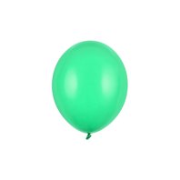 Balónek pastelový ZELENÝ, 27 cm