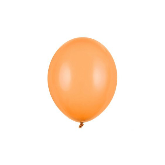 Balónek pastelový BROSKVOVÝ, 27 cm - Obr.1