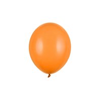 Balónek pastelový ORANŽOVÝ, 27 cm