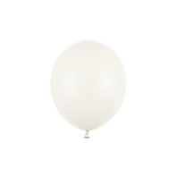 Balónek pastelový OFF-WHITE, 27 cm, 100 ks