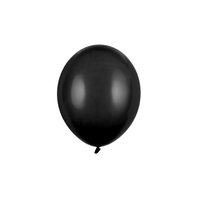 Balónek pastelový ČERNÝ, 27 cm
