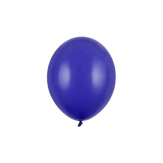 Balónek pastelový TMAVĚ MODRÝ Moon, 27 cm - Obr.1