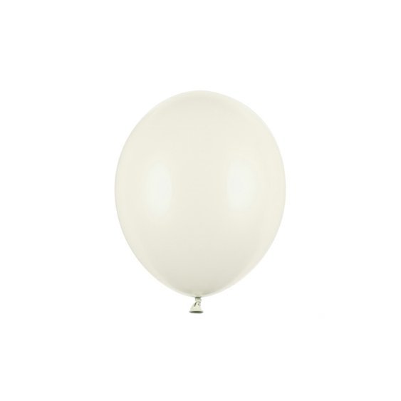 Balónek pastelový KRÉMOVÝ, 27 cm - Obr.1