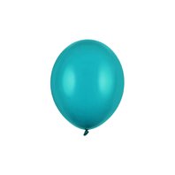 Balónek pastelový TYRKYSOVÝ, 27 cm