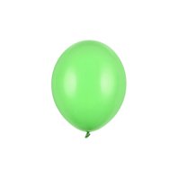 Balónek pastelový LIMETKOVÝ, 27 cm