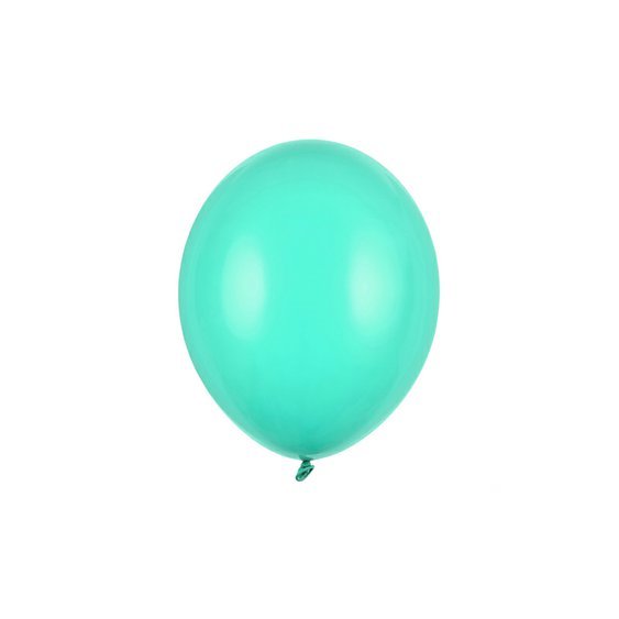 Balónek pastelový MENTOLOVÝ, 27 cm - Obr.1