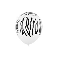 Balónek vzor “Zebra”, 30 cm