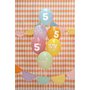 Narozeninové balónky “Happy Birthday MIX - 5”, 30 cm, 6 ks - Obr.2