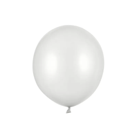 Balónek metalický STŘÍBRNÝ, 43 cm - obr. 1